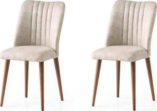Modern Yemek Odası Mutfak Sandalyesi Doğa 2'li Set