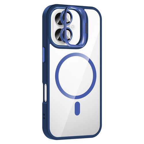 iPhone 16 uyumlu Kılıf Standlı M-Safe Özellikli Etro Kapak Lens Koruma