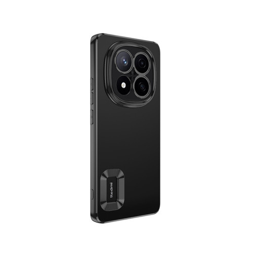 Xiaomi Redmi Note 14 Pro 5G uyumlu Kılıf Logo Gösteren Kamera Korumalı Silikon