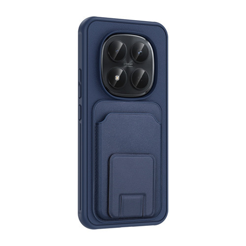 Xiaomi Redmi Note 15 Pro Plus uyumlu Kılıf Bikart Kartlıklı Standlı TPU