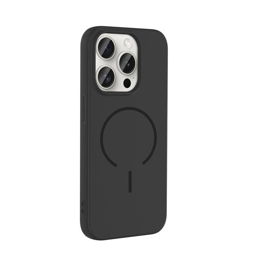 iPhone 15 Pro Max uyumlu Kılıf Meta Araç Tutucu ve M-Safe Şarj Özellikli Silikon