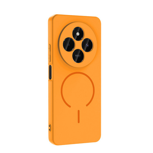 Xiaomi Redmi 14C 4G uyumlu Kılıf Meta Araç Tutucu Özellikli Silikon