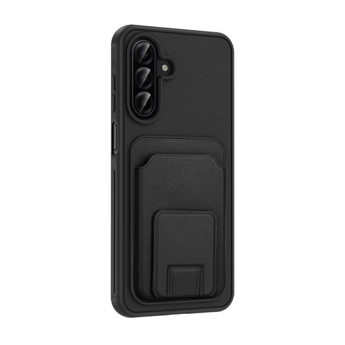 Samsung Galaxy A17 uyumlu Kılıf Bikart Kartlıklı Standlı TPU