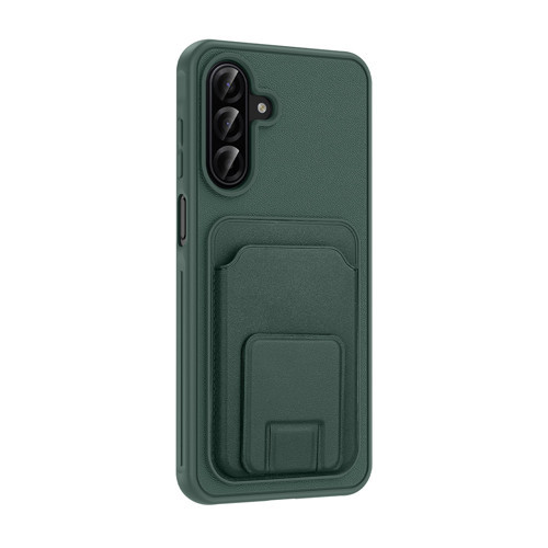 Samsung Galaxy A17 uyumlu Kılıf Bikart Kartlıklı Standlı TPU