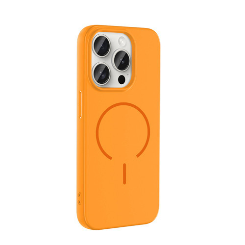 iPhone 15 Pro Max uyumlu Kılıf Meta Araç Tutucu ve M-Safe Şarj Özellikli Silikon