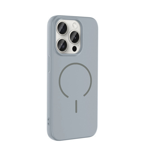 iPhone 15 Pro Max uyumlu Kılıf Meta Araç Tutucu ve M-Safe Şarj Özellikli Silikon