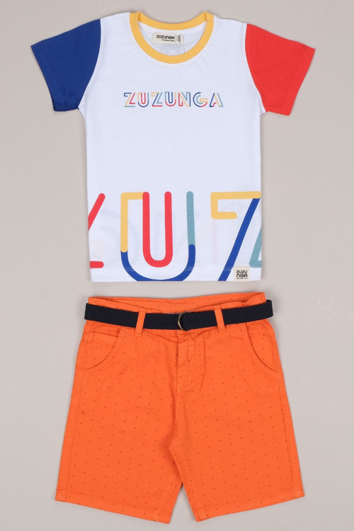 Summer Colors Orange Erkek Çocuk Alt Üst Takım