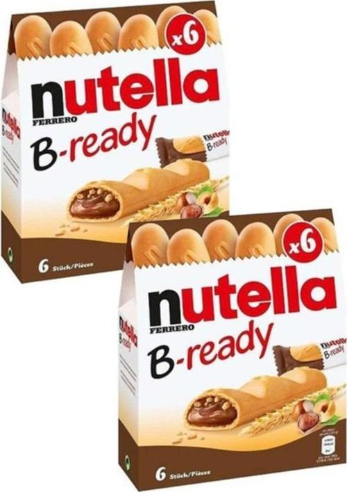 B-Ready Çikolata Dolgulu Gofret 132 Gr – 2 Adet