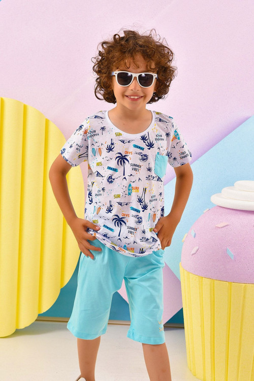 Hawai Summer Sun Erkek Çocuk Alt Üst Takım