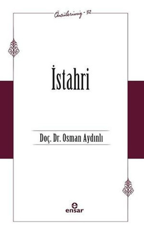 İstahri - Öncülerimiz 32 - E-Kitap