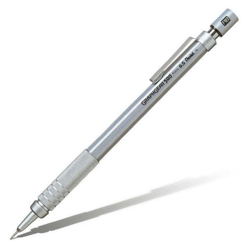 Graphgear 500 Versatil Kalem 0.5 mm Gümüş Gri PG515-A