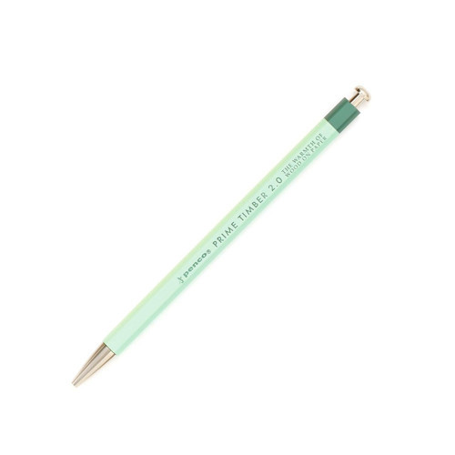 Prime Timber 2.0 mm Pencil & Sharpener Set Mekanik Uçlu Kalem ve Kalemtraş Seti Mint
