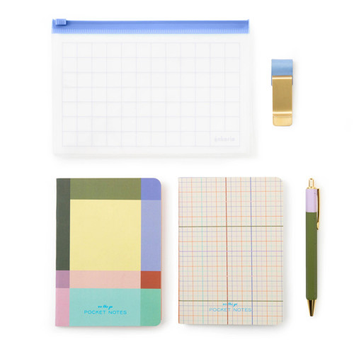 Inkerie Dosyalı On The Go Stationery Set Kırtasiye Seti