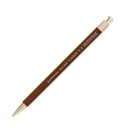Prime Timber 2.0 mm Pencil & Sharpener Set Mekanik Uçlu Kalem ve Kalemtraş Seti Kahverengi