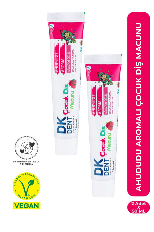 Ahududu Aromalı Çocuk Diş Macunu 50 Ml X 2 Adet