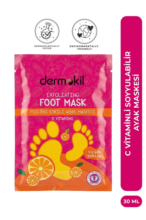 C Vitaminli Peeling Etkili Soyulabilen Çorap Tipi Ayak Maskesi 30 Ml