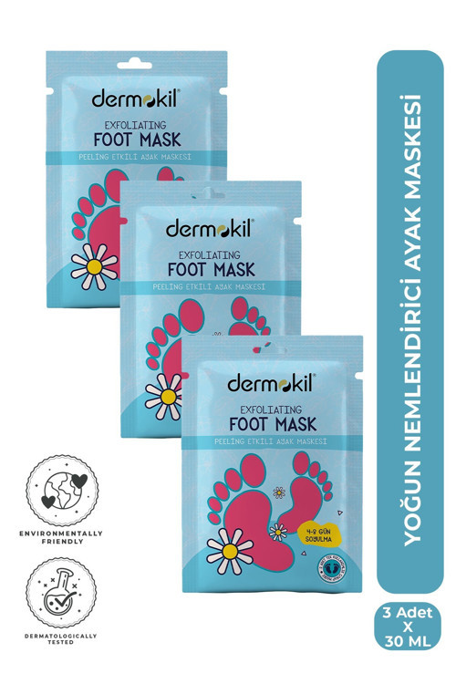 Peeling Etkili Soyulabilir Ayak Maskesi 30 ml x 3 Adet