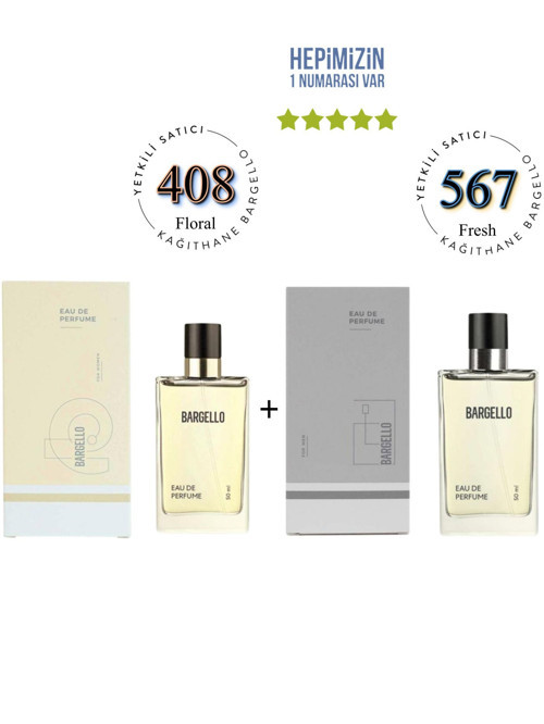 408 + 567 Kadın / Erkek Parfüm Edp 50 ml Floral / Fresh - Mnms408567