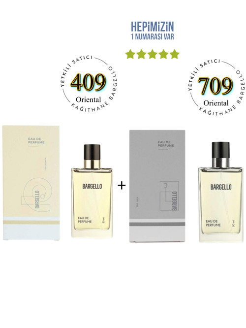 409 + 709 Kadın / Erkek Parfüm Edp 50 ml Floral / Oriental - Mnms409709