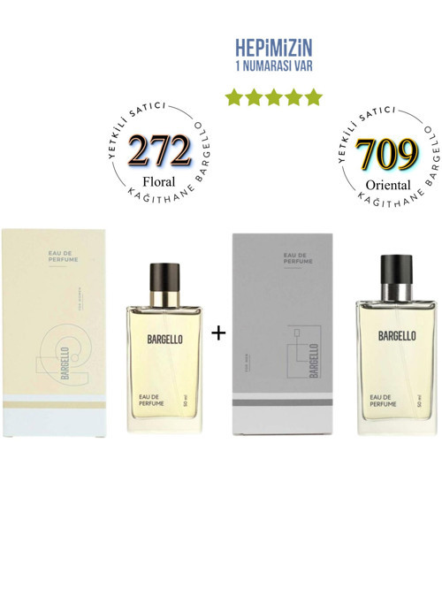 272 + 709 Kadın / Erkek Parfüm Edp 50 ml Floral / Oriental - Mnms272709