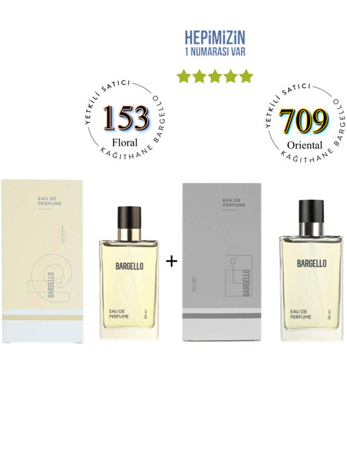 153 + 709 Kadın / Erkek Parfüm Edp 50 ml Floral / Oriental - Mnms153709