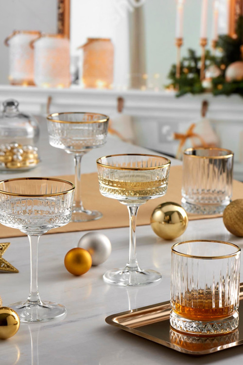 Elysia Golden Touch Şampanya Kadehi - 1 Adet