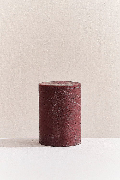 Silindir Mum 10X15 Cm - 1 Adet
