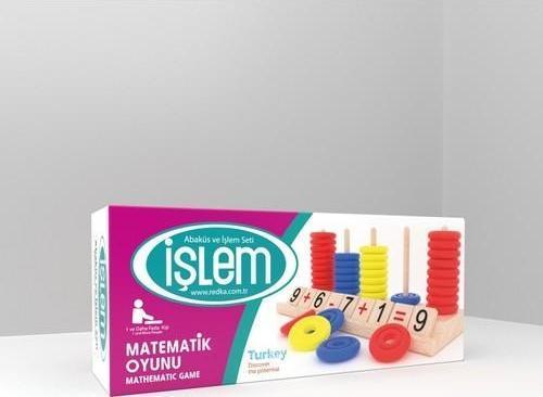 Abaküs Ve İşlem Seti Akıl Oyunları Lisanslı Orijinal Ürün
