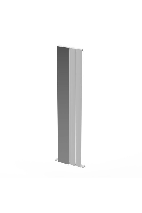 Step Mirror Dikey Yakıt Tasarruflu Premium Malzeme Alüminyum Radyatör Modern Tasarım Antrasit 180X37,5 Cm