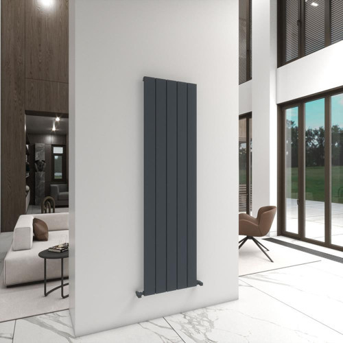 Angers Yakıt Tasarruflu Premium Malzeme Alüminyum Radyatör 180X69,5Cm Kumlu Antrasit