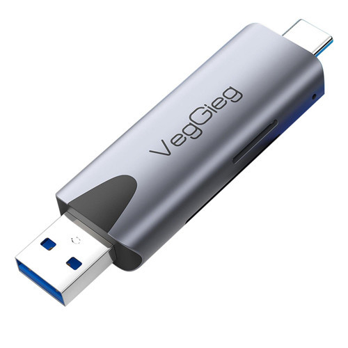 Type-C ve USB 3.0 SD-MicroSD TF Kart Okuyucu