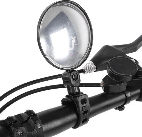 Xbyc 3011 Geniş Açılı Gidon Bağlantılı Ayna 360 Derece Dönen Vidalı Bisiklet Scooter Dikiz Aynası