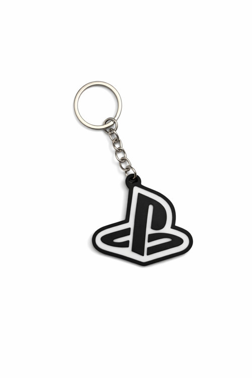 PlayStation Logo Anahtarlık – Şık Tasarım, Dayanıklı Silikon Malzeme, Hediyelik Gamer Anahtarlık