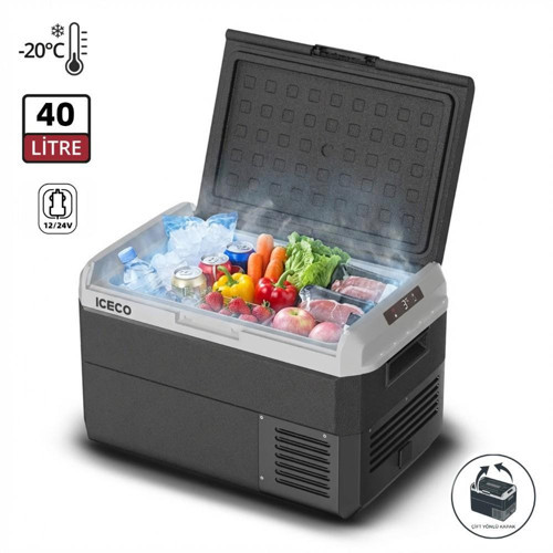MCD40D 12/24Volt 40 Litre Kompresörlü Outdoor Oto Buzdolabı