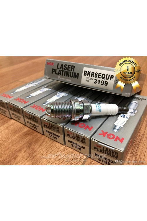 4 TIRNAK LAZER Platinum Bmw E38 750i Ateşleme Bujisi bkr6equp - 6 ADET