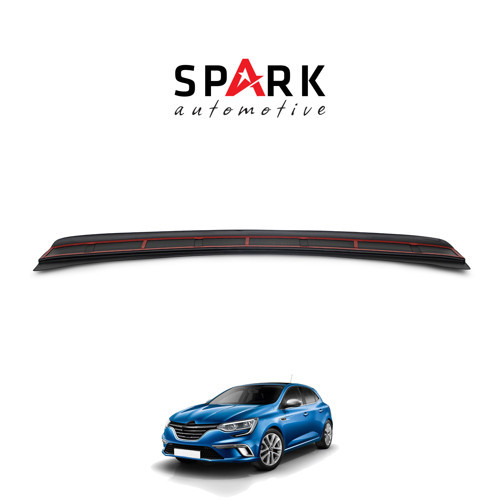 Megane 4 2016- Yılı ve Sonrası Uyumlu Arka Tampon Eşiği Mat