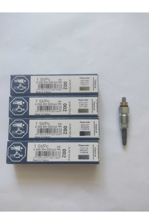 VW T4 CADDY 1.9 AUDİ SKODA VOLVO GOLF PASSAT POLO NİS KIZDIRMA BUJİ 0250201032 N10213002 6285 GN857