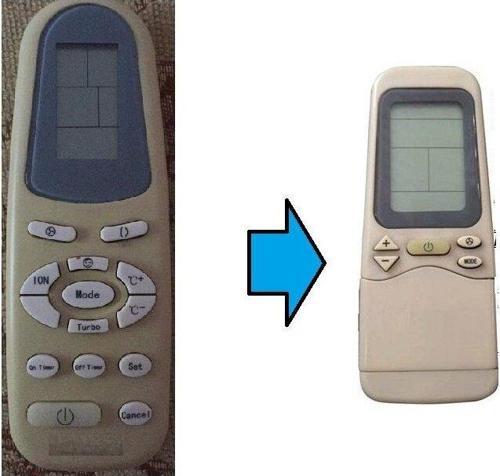 ALASKA ALK-9 İÇ ALK- 12 İÇ Uyumlu Klima Kumandası