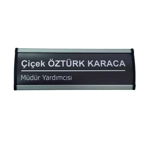 Kapı İsimliği 9x25cm 25li Paket