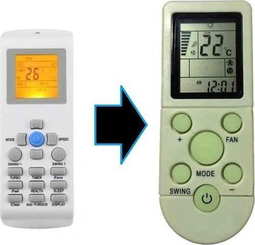 Baymak Aux Klima Kumanda-Eşdeğer