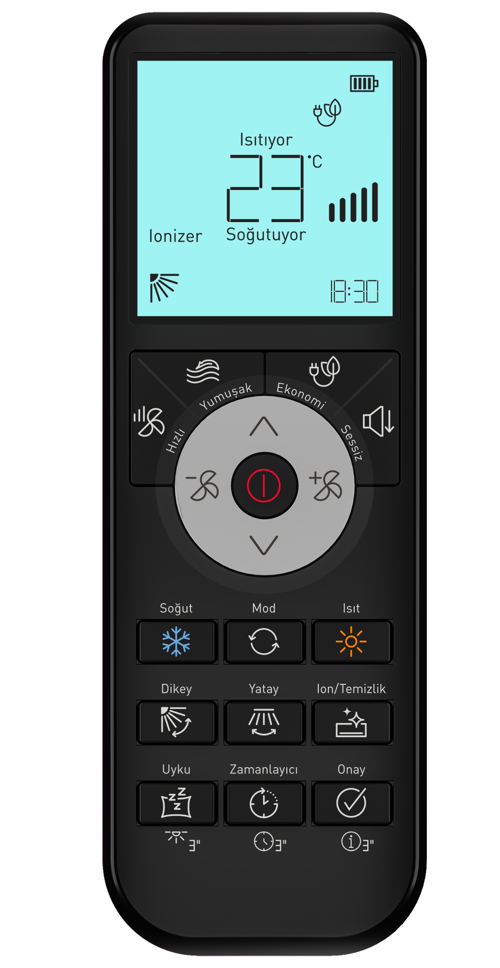 BEKO 32425 Ekolojik Inverter  Klima Kumandası