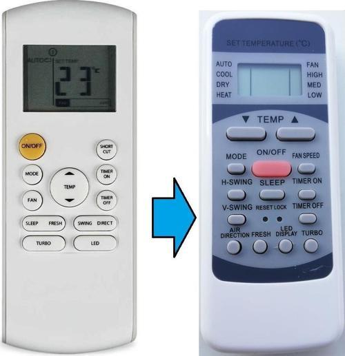 KAİRA İnverter Klima Kumandası - Eşdeğer