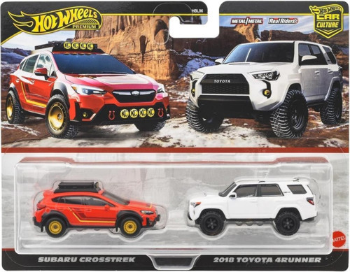 Premium JBK98 Car Culture 2 Pack Subaru Crosstrek // 2018 Toyota 4Runner