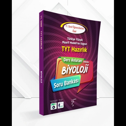 11.Sınıf TYT Hazırlık Ders Anlatan Biyoloji Soru Bankası Yeni Maarif Karekök Yayınları
