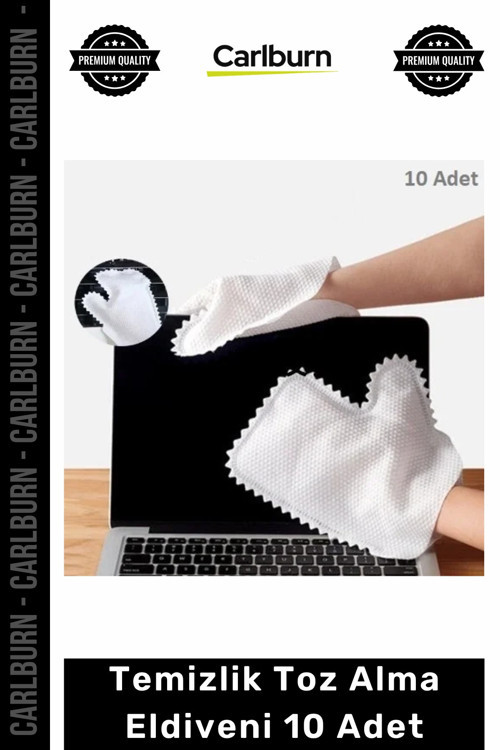 Özel Üretim Mikrofiber Pratik Hızlı Etkili Kaliteli Ev Tekstil Temizlik Toz Alma Eldiveni 10 Adet