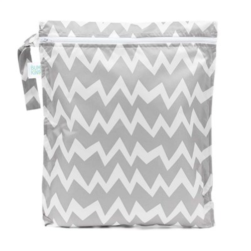Islak/Kirli Çantası Gray Chevron
