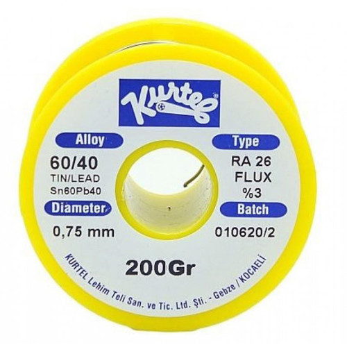 Lehim Teli 0,75mm 200gr
