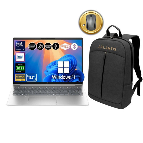 ProBook 4 G1i Ultra 5 225U 32GB Ram 512GB SSD 16" WUXGA W11Pro Notebook BC3E0ES ATL30 +Çanta&Mouse