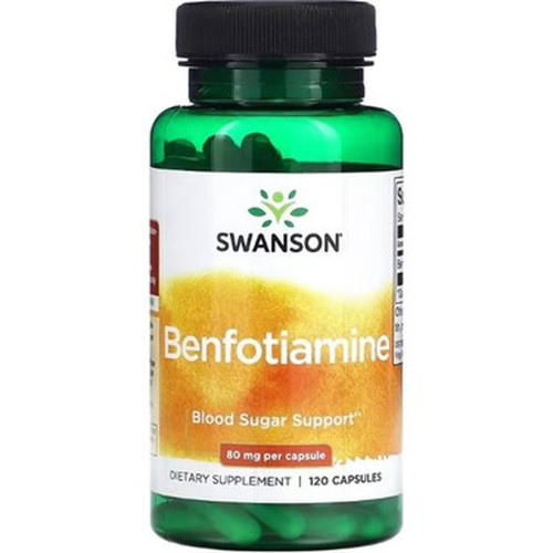 Benfotiamine Blood Sugar Support 80 mg 120 caps