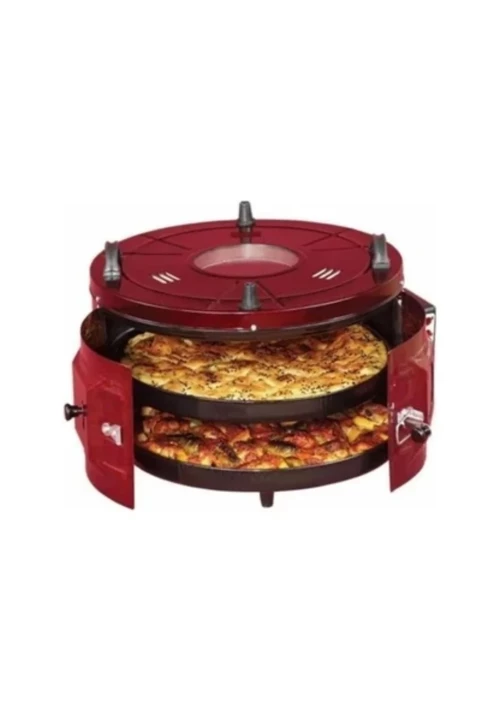 Çift Tepsili Full Emaye Davul Fırın By Özel Seri U004